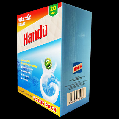 Viên tẩy xanh toilet Hando 20 viên Value Pack