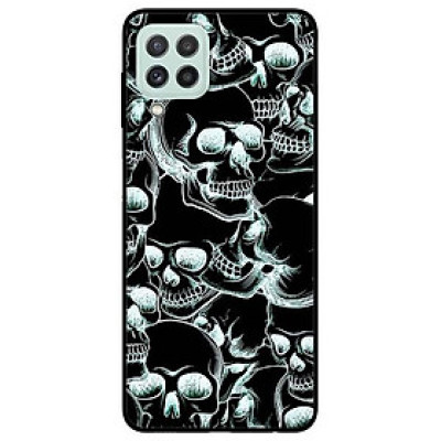 Ốp lưng dành cho Samsung A22 - Samsung S21 FE mẫu Lâu Trắng Đen