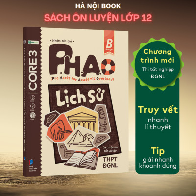 [COMBO]Bộ 2 cuốn sách P.H.A.O Ngữ văn + P.H.A.O Lịch sử Ôn thi TNTHPT, ĐGNL