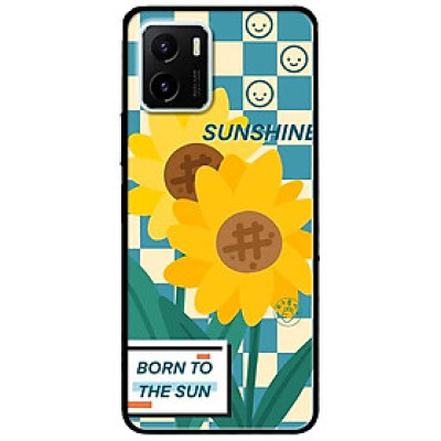 Ốp lưng dành cho Vivo V23 5G / S12 - Vivo Y15s / Y15A - Hướng Dương Nền Sọc