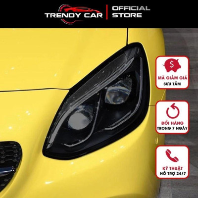 Phim dán đèn xe hơi cao cấp 3 lớp, film dán xe thể thao, đổi màu đèn pha đèn trước và đèn hậu ô tô xe máy phong cách