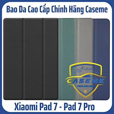 Bao Da Từ Tính Chống Sốc Dành Cho Xiaomi Pad 7 / 7 Pro 11.2 inch (2024) – Auto Sleep/Wake, Gập 3 Có Giá Đỡ, Da PU Cao Cấp - Hàng Chính Hãng