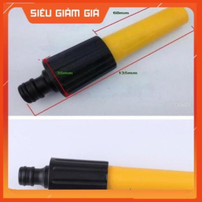 Bộ dây vòi xịt nước rửa xe, tưới cây . tăng áp 3 lần, loại 15m 206622-5 cút sập,nối đen+ tặng mở chai