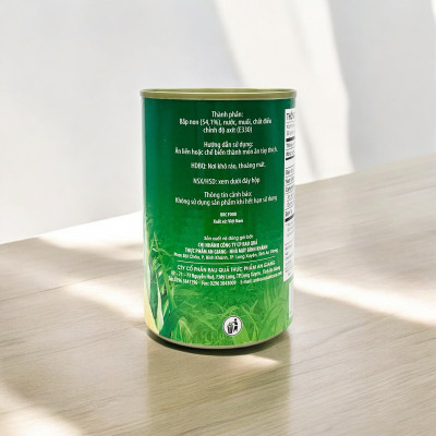 Bắp non đóng hộp (425gr) - Bắp đóng lon - Thương hiệu Antesco