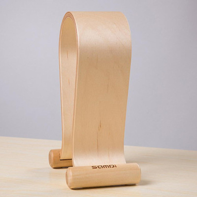 Tai nghe bằng gỗ Birch Wood Headphone Gaming Headset Display Stand