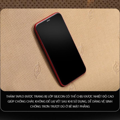 Thảm taplo ô tô Toyota Rush 2019  loại da vân cacbon chống nắng, chống nứt vỡ taplo, thảm taplo Toyota Rush