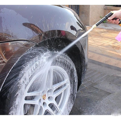 Vòi Xịt Tăng Áp Rửa Xe Ô Tô,Tưới Cây 5m 206810-2 cút nhựa xanh