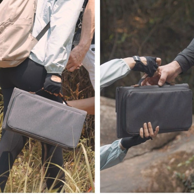 Bộ sạc Choetech SC006 năng lượng mặt trời 40W di động có thể gấp gọn (hàng chính hãng)