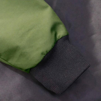 Áo khoác dù chống thấm nước 2 lớp cao cấp  AK34 - Đen