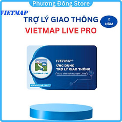 [Nhập mã TIKISMEV5] Vietmap Live Pro 2 năm Trợ lý giao thông Chính hãng SMEV phân phối