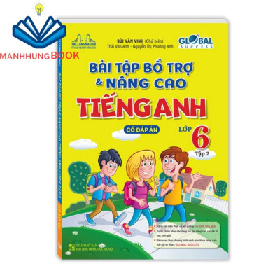 Sách Combo 3c -Em học giỏi tiếng anh & bài tập bổ trợ và nâng cao & Chinh phục ngữ pháp và bài tập tiếng anh lớp 6 tập 2