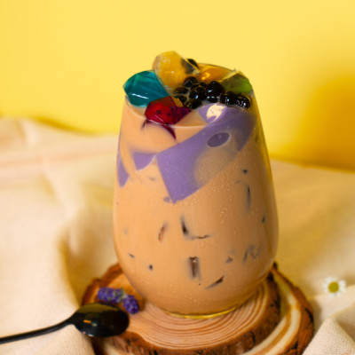 Combo 2 Túi Bột trà sữa vị matcha + truyền thống 3in1 Déli - 1kg pha chế trà sữa tiện lợi, nhanh chóng