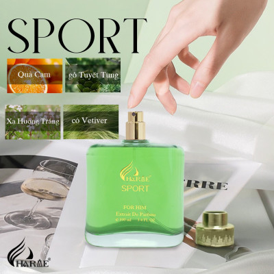 Nước hoa nam thơm lâu, Charme Sport 100ml, nam tính, năng động đầy cuốn hút, đúng chất quý ông