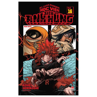 Sách - My Hero Academia - Học Viện Siêu Anh Hùng - Tập 16 - Red Riot (Tái Bản 2025)