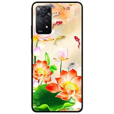 Ốp lưng dành cho Xiaomi Redmi Note 11 Pro 5G - Sen Đỏ Và Koi
