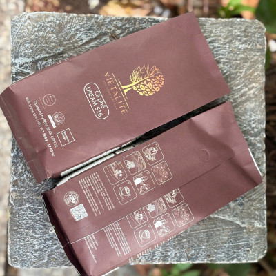 Cà phê sỉ ngon pha quán - Dream S16 – Túi 500g – Dành Cho Quán Cà Phê – REAL BEAN COFFEE