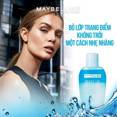 Tẩy Trang Mắt Môi Chuyên Dụng Maybelline New York Eye & Lip Makeup Remover 40ml