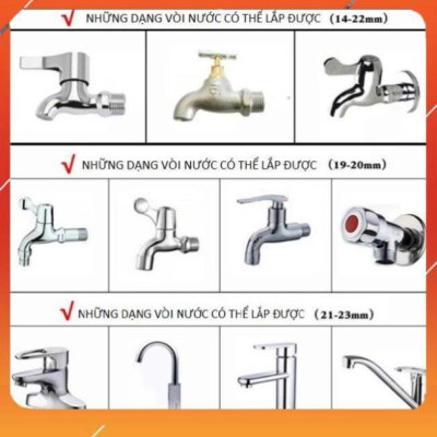 Vòi Xịt️Evoucher Bộ dây vòi xịt nước rửa xe, tưới cây ,tăng áp 3 lần,loại 3m,5m 206236 đầu đồng,đai,nối nhựa v+  đai
