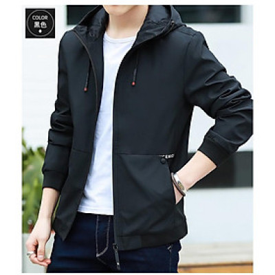 ÁO KHOÁC DÙ NAM 2 LỚP CÓ NÓN 