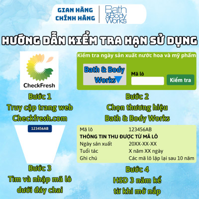 Body Mist Bath And Body Works Nam Nữ Chính Hãng Pure Wonder, Xịt Thơm Body Toàn Thân Hương Nước Hoa 236ml