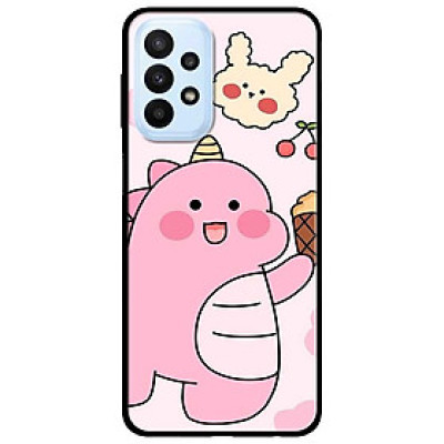 Ốp lưng dành cho Samsung A23 4G - A53 5G - A73 5G - Khủng Long Hồng