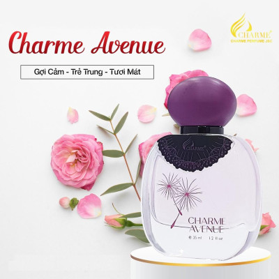 Nước hoa nữ thơm lâu, Charme Avenue, mùi hương hoa cỏ, nhẹ nhàng, quyến rũ, lưu hương lâu, 35ml