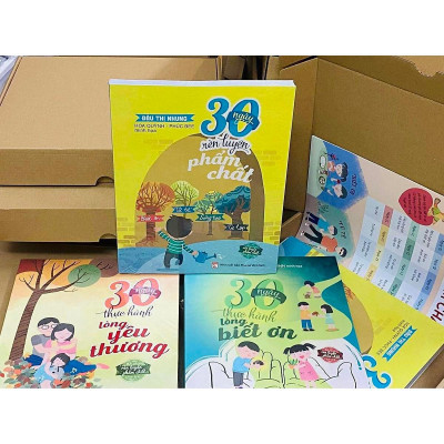 Sách - 30 Ngày Rèn Luyện Phẩm Chất - Bộ Sách Rèn Luyện Phẩm Chất Qua 5 Tháng - NXB Phụ Nữ