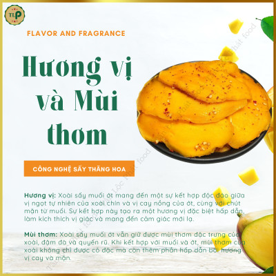 XOÀI SẤY MUỐI ỚT THĂNG HOA TÂN LỘC PHÁT BỊCH 150G - ĐỒ ĂN VẶT