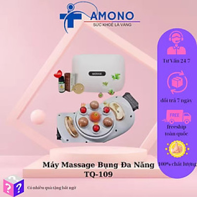 Đai Massage Bụng Hỗ Trợ tan Mỡ Bụng, Xoa Bóp Cùng Lúc Làm Nóng, Mát Xa Cổ Vai Lưng Đùi Megou TY-308 BH 1 Năm - Podi92
