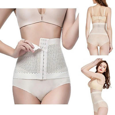 Đai nịt bụng thông hơi chống cuộn M+, định hình eo, giảm mỡ bụng