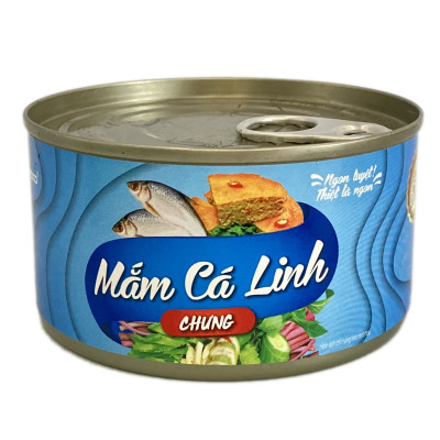COMBO - Thùng (06 hộp) 2 hộp Mắm Cá Linh Chưng + 2 hộp Cá Linh Kho Mía + 2 hộp Cá Mè Vinh Kho Lạt - Antesco