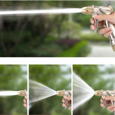  Bộ dây vòi xịt nước rửa xe, tưới cây . tăng áp 3 lần, loại 7m, 10m 206701 đầu đồng,cút, + tặng khăn phượt