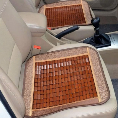 Đệm lót ghế xe hơi, xe máy, văn phòng KG241 bằng trúc cổ điển cao cấp giúp thoáng khí, chống nóng 45X45CM - Hàng chính hãng