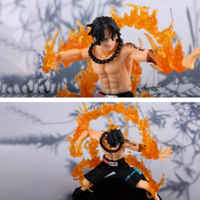 Mô Hình ACE Hỏa Quyền 16CM Mô hình One Piece Cao Cấp, Figure Mô Hình Anmie One Piece Luffy Vua Hải Tặc