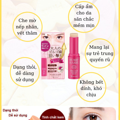 [CHĂM SÓC CHUYÊN SÂU] Combo Bộ Sản Phẩm KEM DƯỠNG CỔ & THỎI SON MẮT Nhật Bản, MICCOSMO Hurry Harry, Xóa Bỏ Nếp Nhăn, Ngăn Ngừa Lão Hóa - CB12)