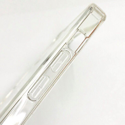 Ốp lưng cho iPhone 12 (6.1) và 12 Pro (6.1) hiệu Rock Pure Hybrid Glass Pc Tpu trong suốt (Không ố màu) - Hàng nhập khẩu