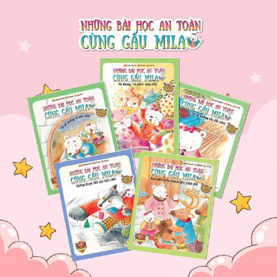 Sách - Những Bài Học An Toàn Cùng Gấu Mila - Tớ Không Tè Dầm Nữa Rồi! - Tân Việt Books