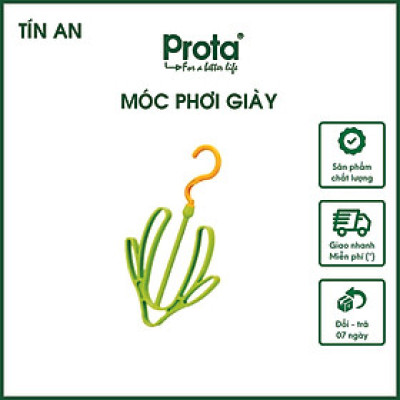 [CHÍNH HÃNG] Prota Combo 3 móc treo giày, nhựa PP, cứng cáp - Cam kết 1 đổi 1- Chất lượng cao