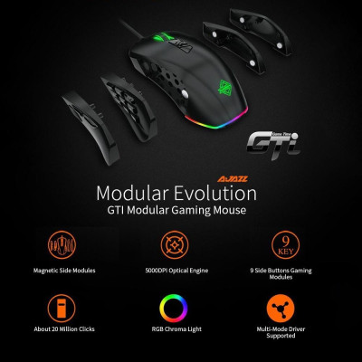 Chuột chơi game mô-đun Ajazz GTi 