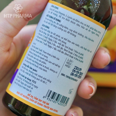 Siro Ăn Ngon Hoa Thiên SẮC NGỌC KHANG giúp hổ trợ kích thích hệ tiêu hóa & ăn ngon miệng chai 120ml