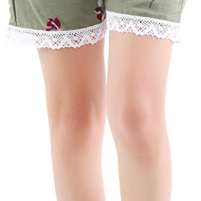 Combo 4 quần short nữ hoạ tiết thổ cẩm Phúc An 3014