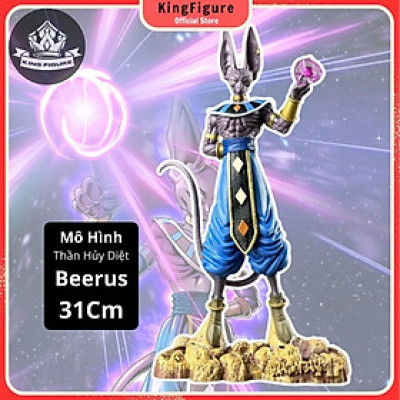 Mô Hình Thần Hủy Diệt Beerus 31Cm Mô hình Dragon Ball Cao Cấp, Figure Mô Hình Anmie 7 Viên Ngọc Rồng Songoku
