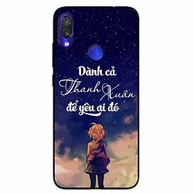 Ốp lưng in cho Xiaomi Redmi Note 7 Mẫu Dành Cả Thanh Xuân Girl