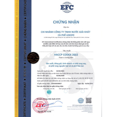 Cà phê hòa tan vị dừa 4in1 Lekofe 100% cà phê nguyên chất Đậm vị cà phê béo vị dừa Túi 24 gói 432g