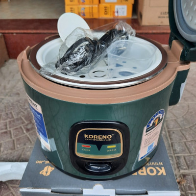 Nồi cơm điện 1,2 lít KORENO KN-612 lòng nồi dày 3 lớp hàng chính hãng bảo hành 12 tháng