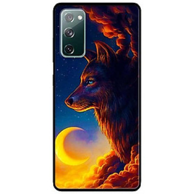 Ốp lưng dành cho Samsung A90 - Samsung S20 FE mẫu Sói Và Mặt Trăng