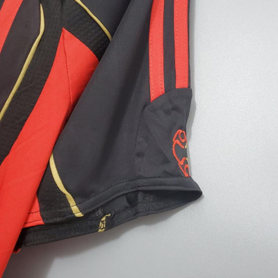 Áo Bóng Đá Retro AC Milan 2006 - Sân Nhà In Tên Kaka Số 22 bản cao cấp vải Cotton Polyester