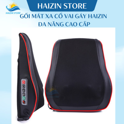 Gối Mát Xa Cổ Vai Gáy HAIZIN - Máy Masage cổ vai gáy đa năng cao cấp BH12T