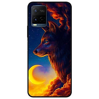 Ốp lưng dành cho Vivo Y21 - Vivo Y21s mẫu Sói Và Mặt Trăng