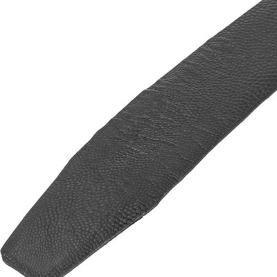 Thắt Lưng Nam Da Đà Điểu Bản Lớn Trơn Huy Hoàng HT4425 - Đen